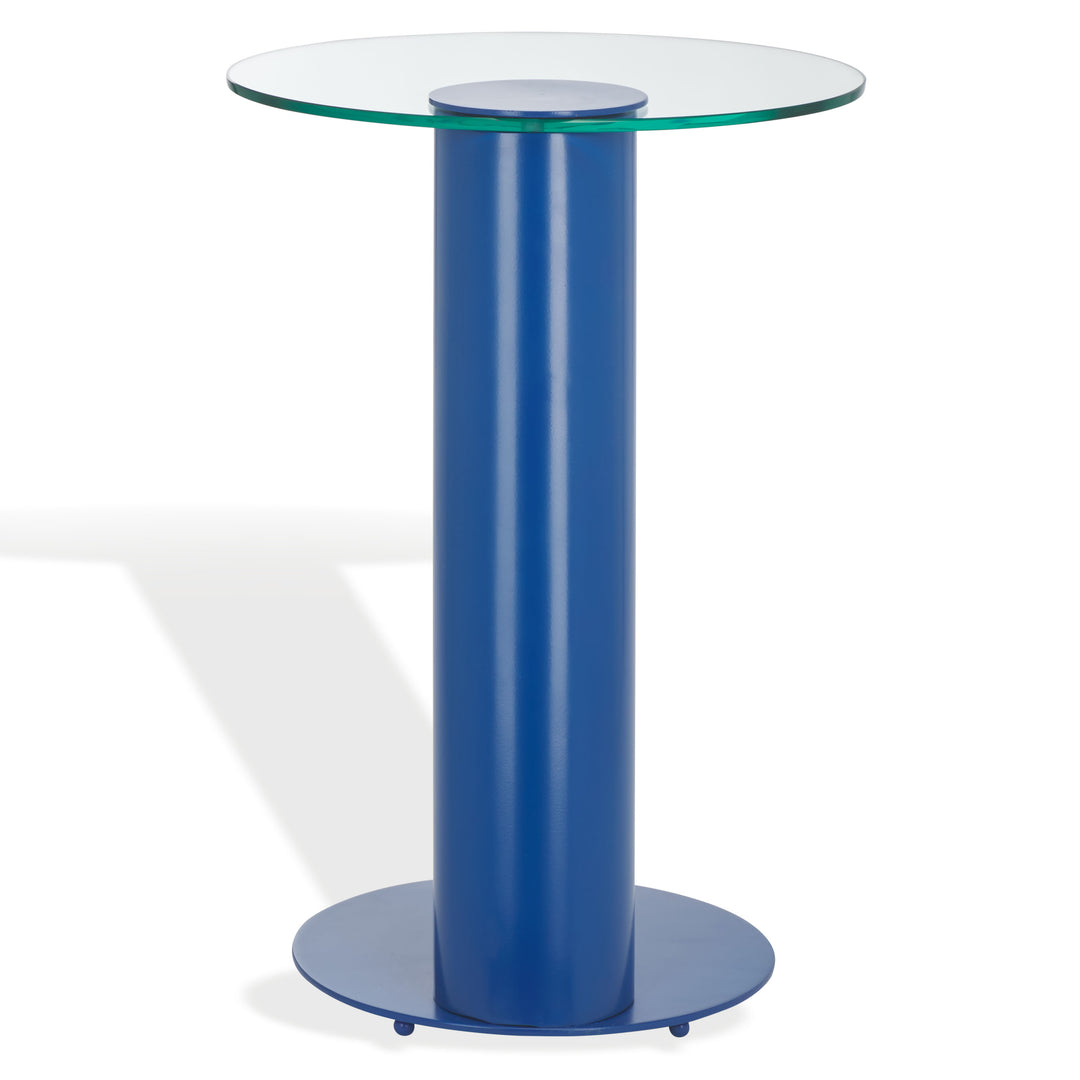 19.8"W x 15.7"D x 21.3"H / Blue/Clear