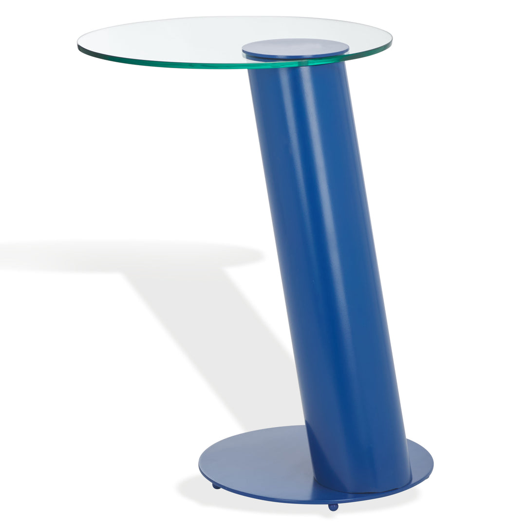 19.8"W x 15.7"D x 21.3"H / Blue/Clear