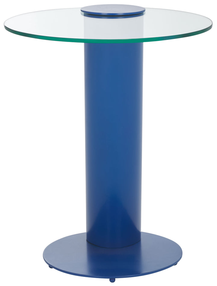 19.8"W x 15.7"D x 21.3"H / Blue/Clear