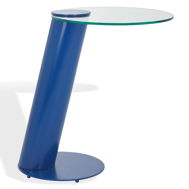 19.8"W x 15.7"D x 21.3"H / Blue/Clear