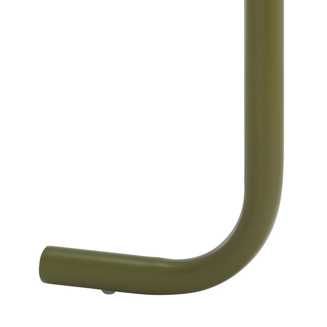 31.1"W x 31.1"D x 16.1"H / Olive Green/Clear