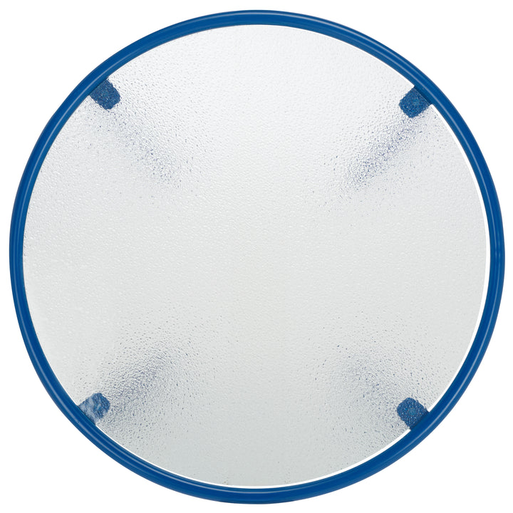 31.1"W x 31.1"D x 16.1"H / Blue/Clear