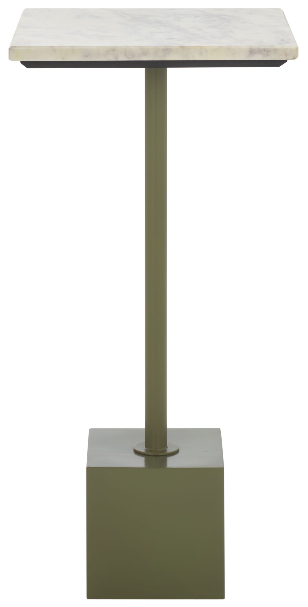 American Home Furniture Safavieh Couture Albertelli Marble Top Drink Table