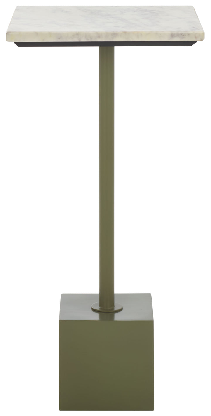 American Home Furniture Safavieh Couture Albertelli Marble Top Drink Table