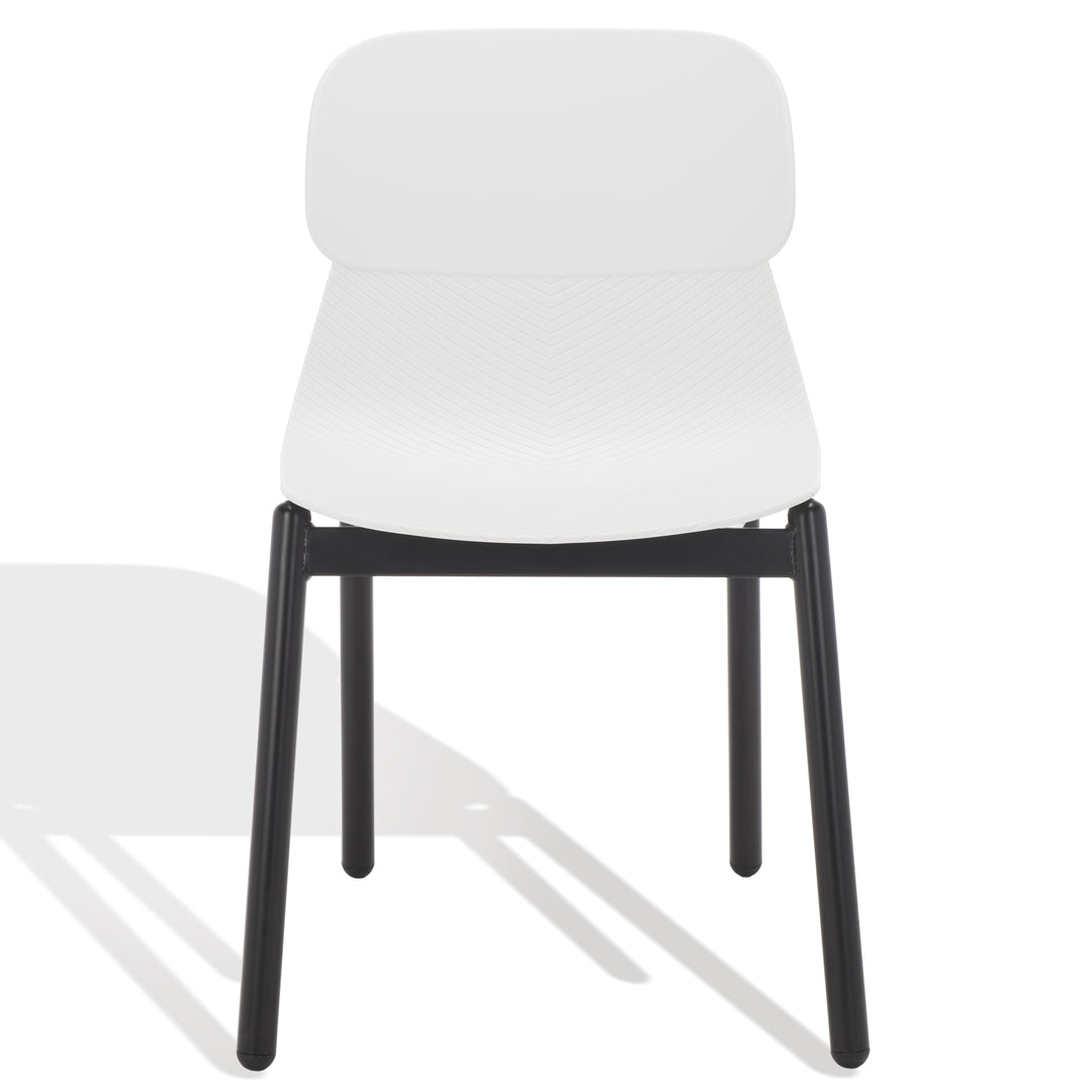 WHITE / BLACK