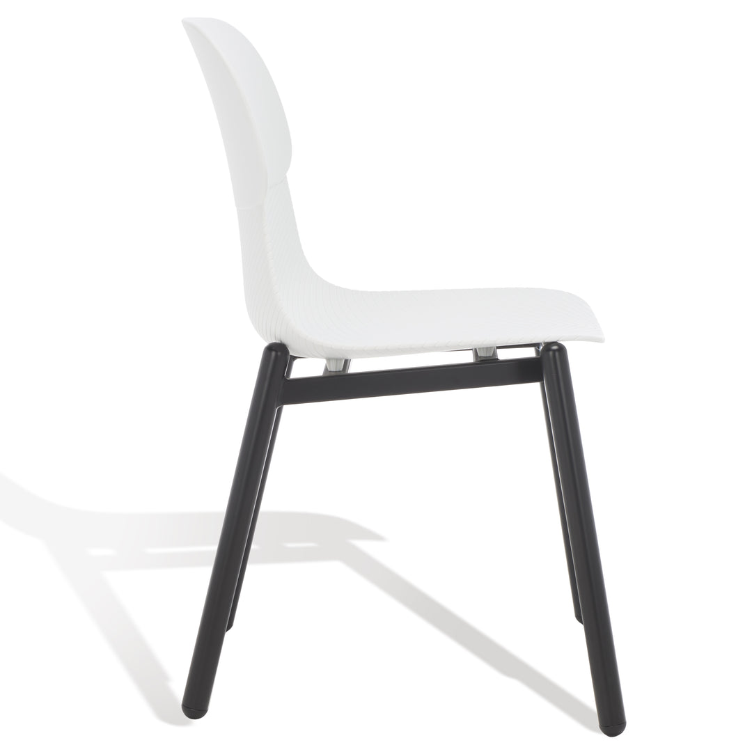 WHITE / BLACK