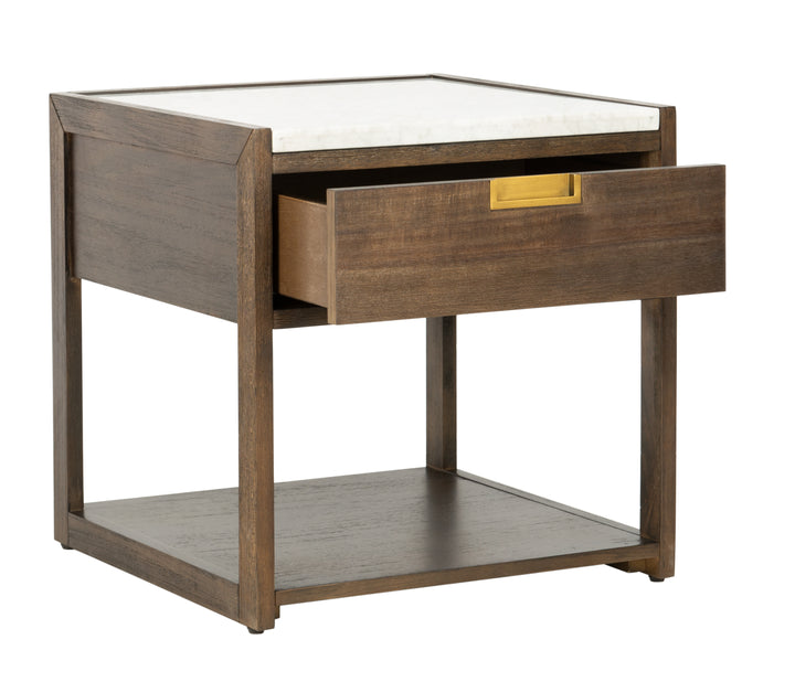 DARK CHOCOLATE / 19.5" X 19.7" X 19.7" / 15.75" X 13.19" X 6"