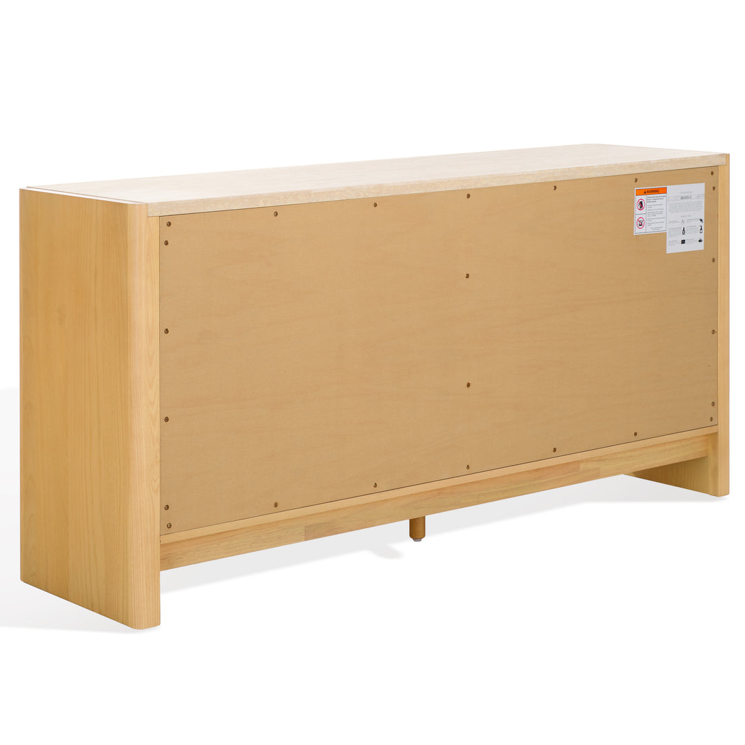 American Home Furniture Safavieh Couture Bellarose Travertine Dresser