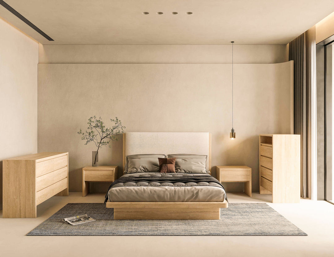 American Home Furniture Safavieh Couture Bellarose Travertine Dresser