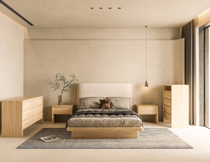 American Home Furniture Safavieh Couture Bellarose Travertine Dresser