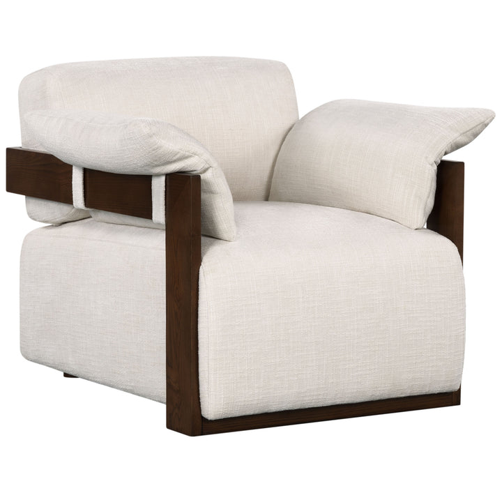 IVORY / DARK BROWN