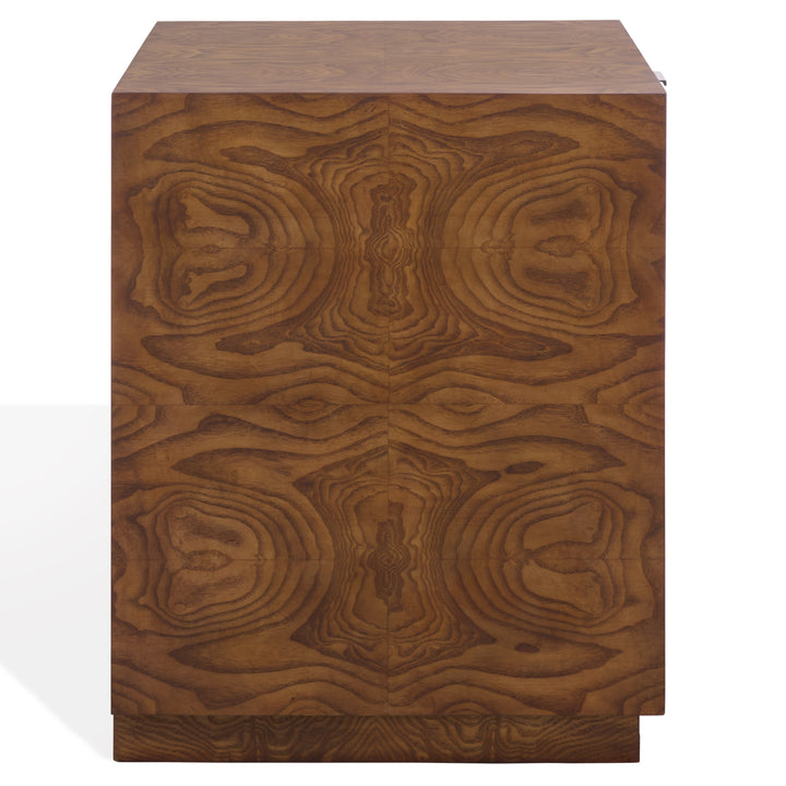 Safavieh Couture Frankie Burl 2 Drawer Nightsta