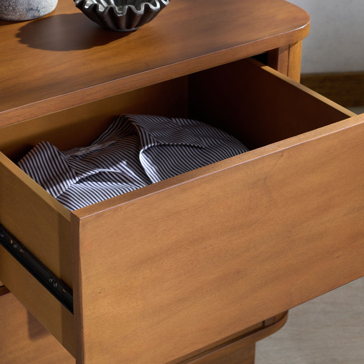 American Home Furniture Safavieh Couture Chrysandra 2 Drawer Wood Nightstand