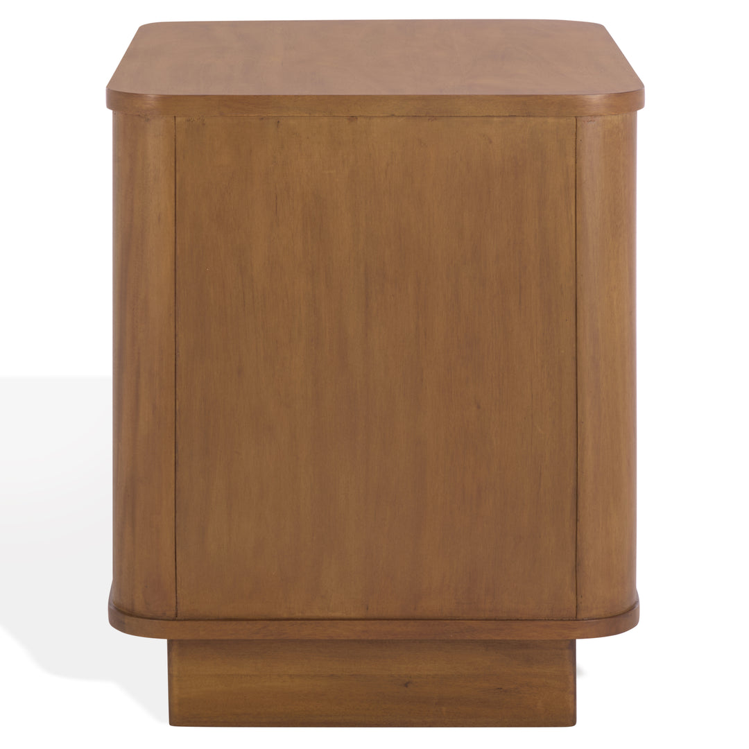 American Home Furniture Safavieh Couture Chrysandra 2 Drawer Wood Nightstand