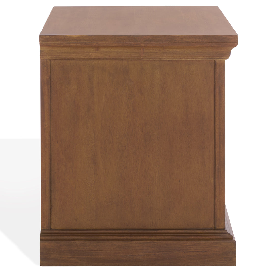 American Home Furniture Safavieh Couture Lizzy 2 Drawer Wood Nightstand