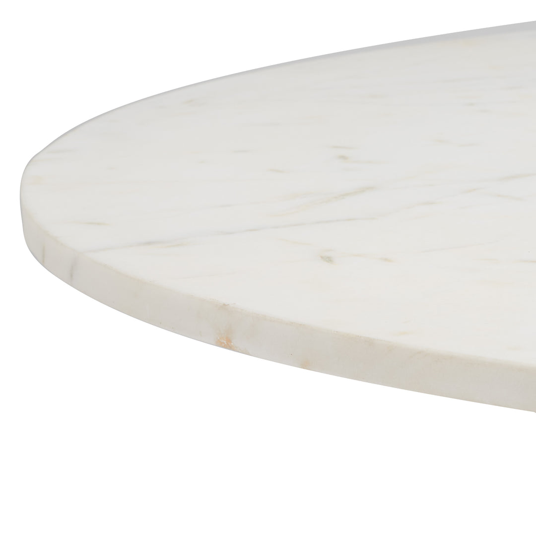 American Home Furniture Safavieh Couture Rayelle Pedestal Marble Dining Table