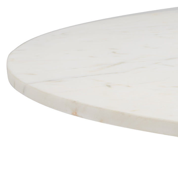 American Home Furniture Safavieh Couture Rayelle Pedestal Marble Dining Table