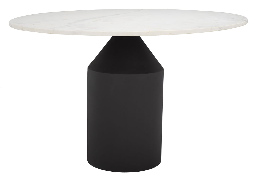 American Home Furniture Safavieh Couture Rayelle Pedestal Marble Dining Table