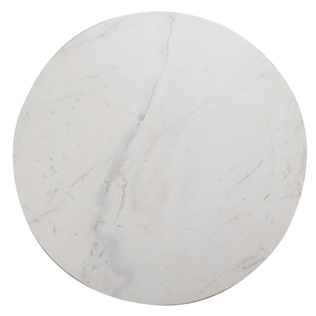 American Home Furniture Safavieh Couture Rayelle Pedestal Marble Dining Table