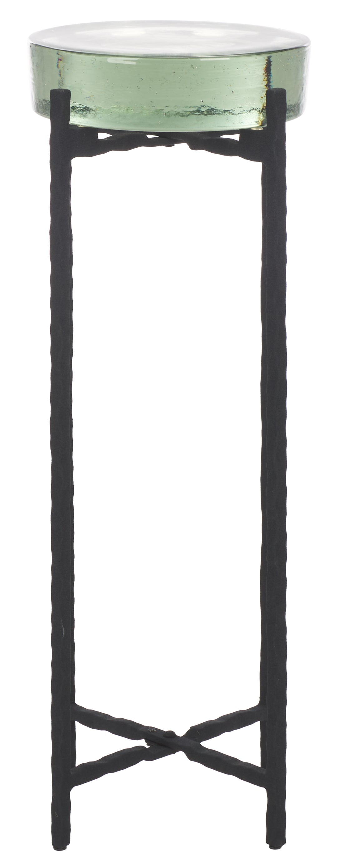 American Home Furniture Safavieh Couture Kathaleen Cast Glass Drink Table