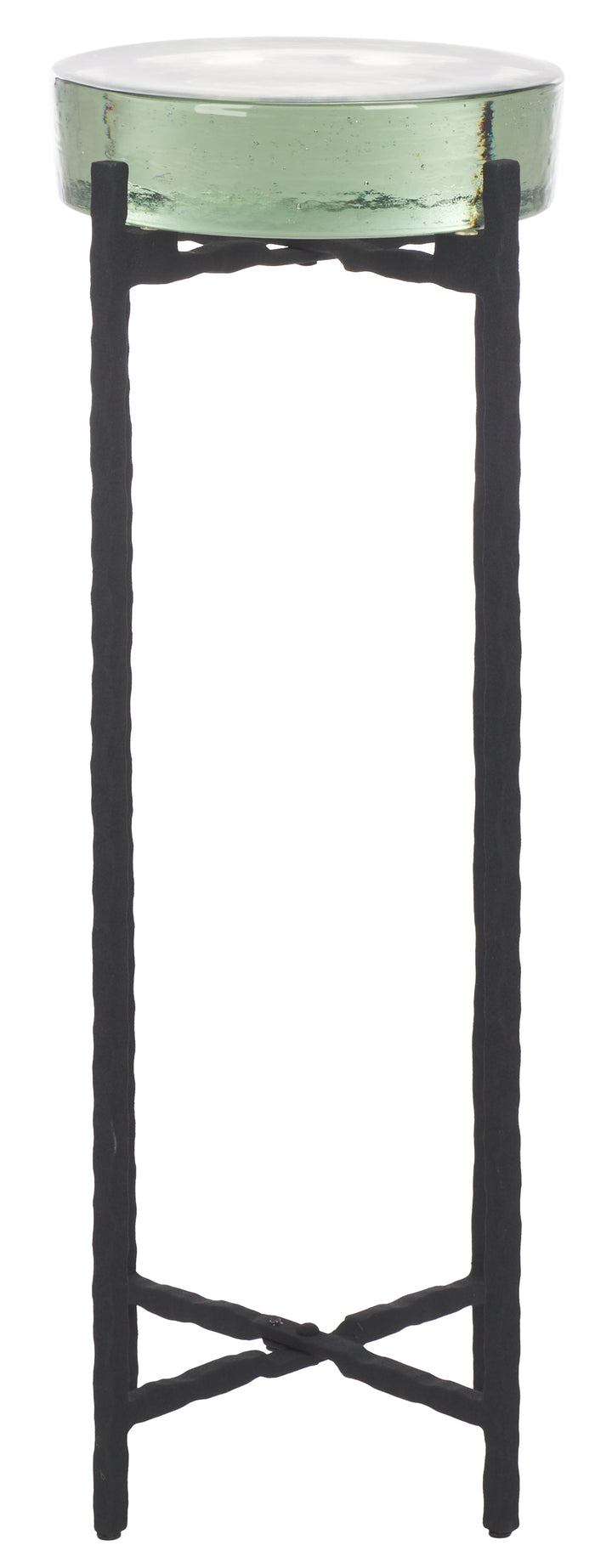 American Home Furniture Safavieh Couture Kathaleen Cast Glass Drink Table