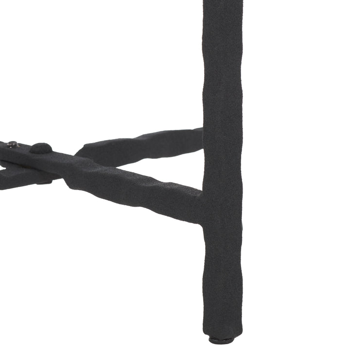 American Home Furniture Safavieh Couture Kathaleen Cast Glass Drink Table