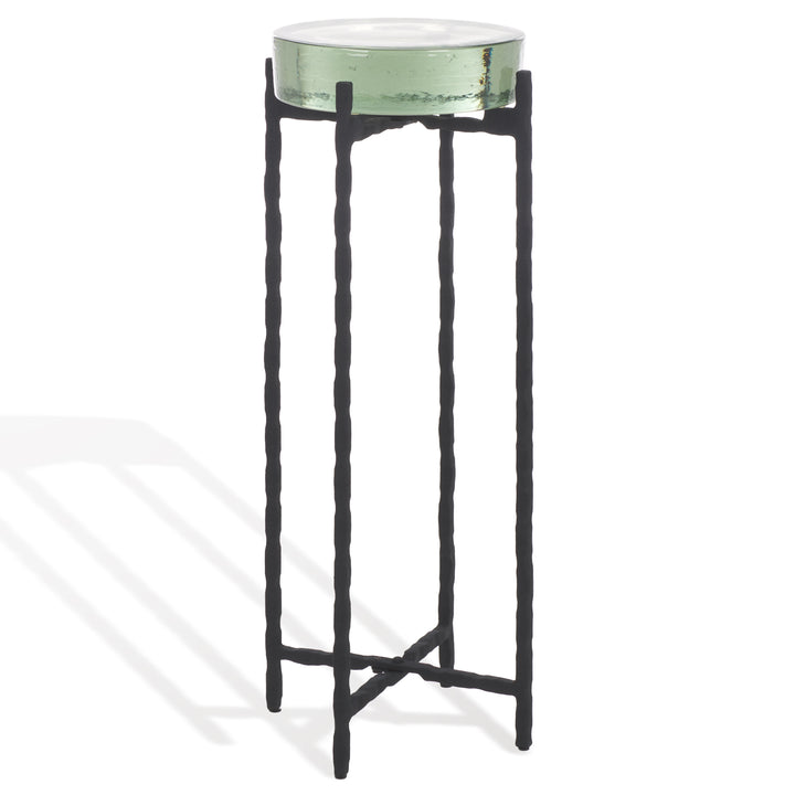 American Home Furniture Safavieh Couture Kathaleen Cast Glass Drink Table