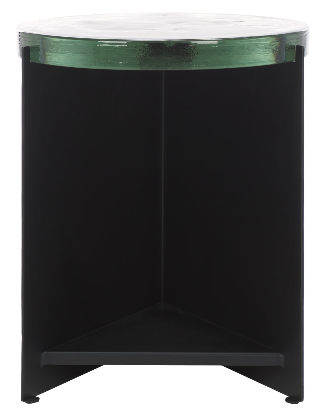 American Home Furniture Safavieh Couture Marisella Cast Glass Accent Table