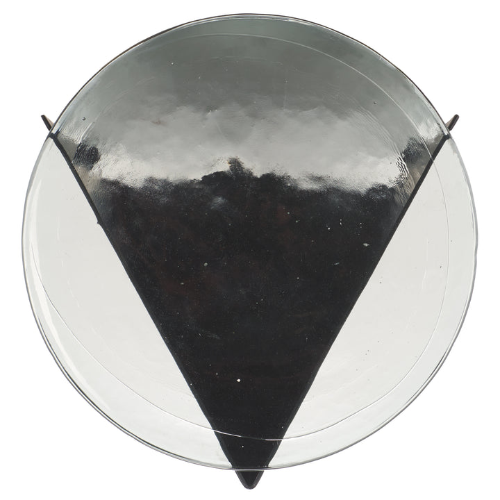 American Home Furniture Safavieh Couture Marisella Cast Glass Accent Table