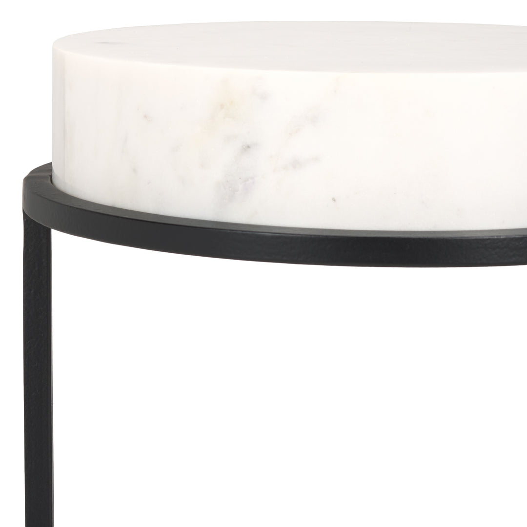 American Home Furniture Safavieh Couture Jennibelle Marble And Mirror Drink Table