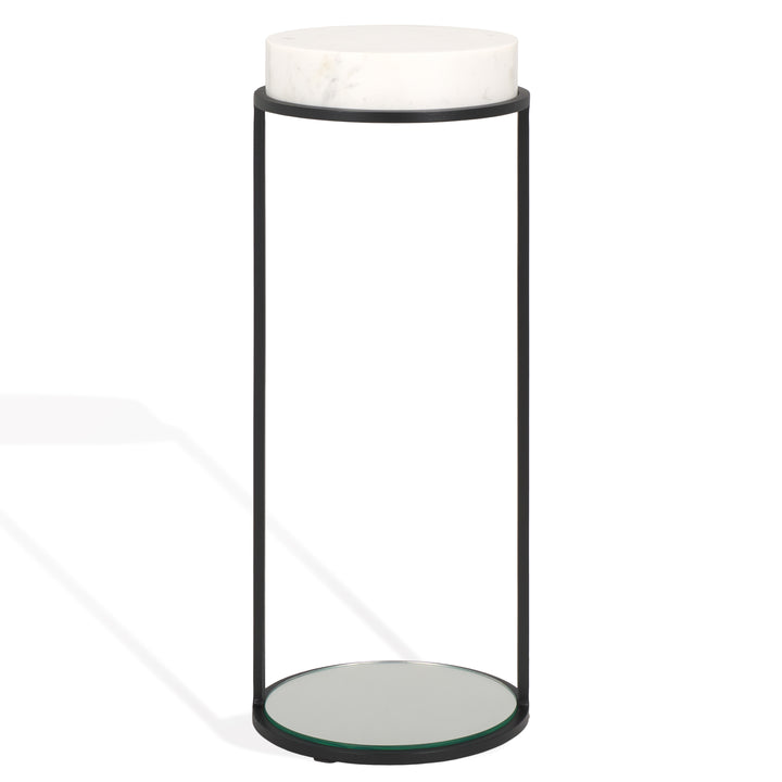 American Home Furniture Safavieh Couture Jennibelle Marble And Mirror Drink Table