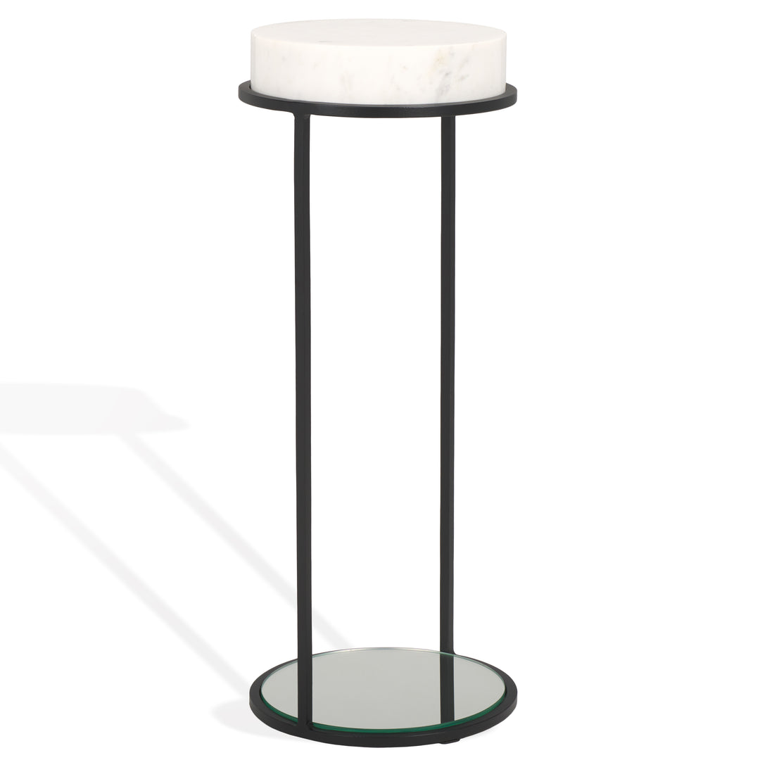 American Home Furniture Safavieh Couture Jennibelle Marble And Mirror Drink Table