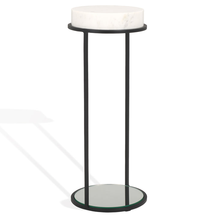 American Home Furniture Safavieh Couture Jennibelle Marble And Mirror Drink Table