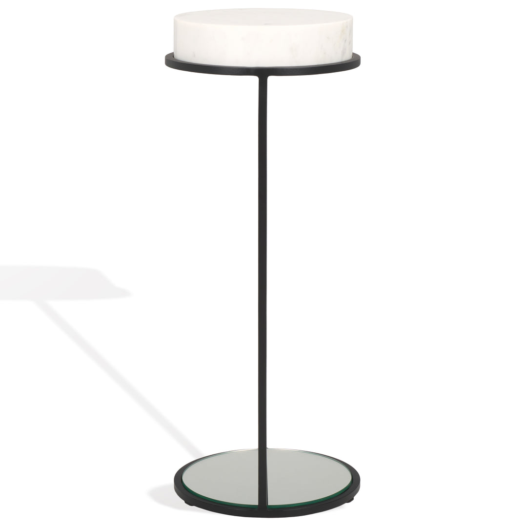 American Home Furniture Safavieh Couture Jennibelle Marble And Mirror Drink Table