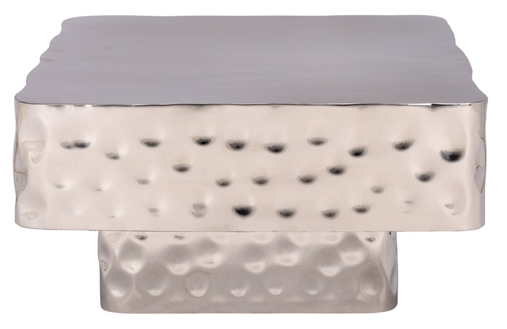 30"W x 30"D x 15"H / Chrome