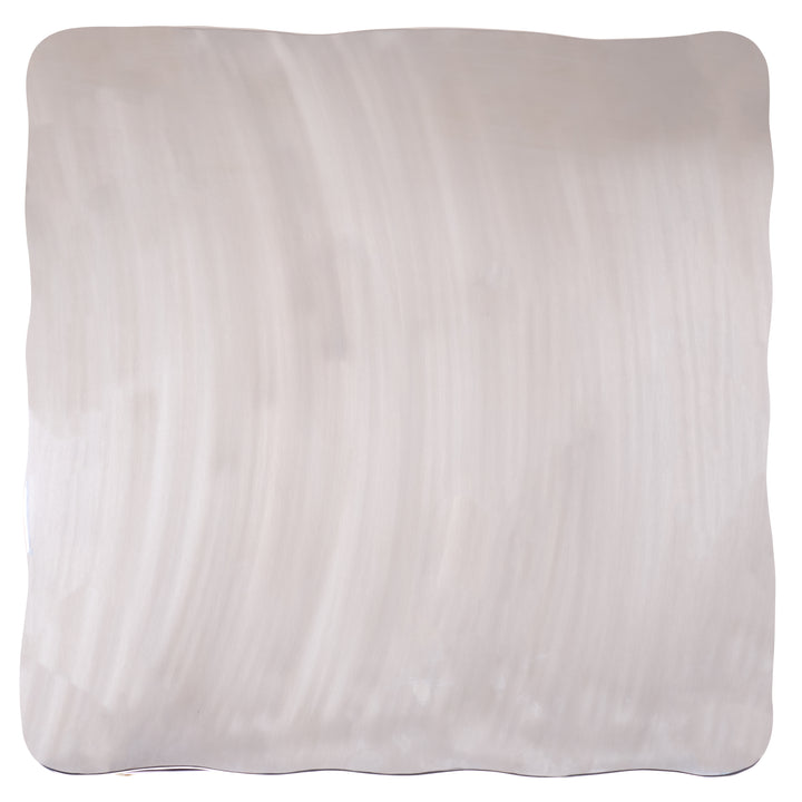 30"W x 30"D x 15"H / Chrome