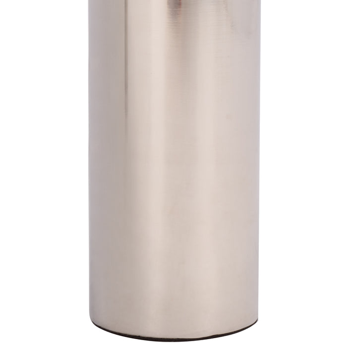 American Home Furniture Safavieh Couture Elizanette Stainless Steel Square Coffee Table