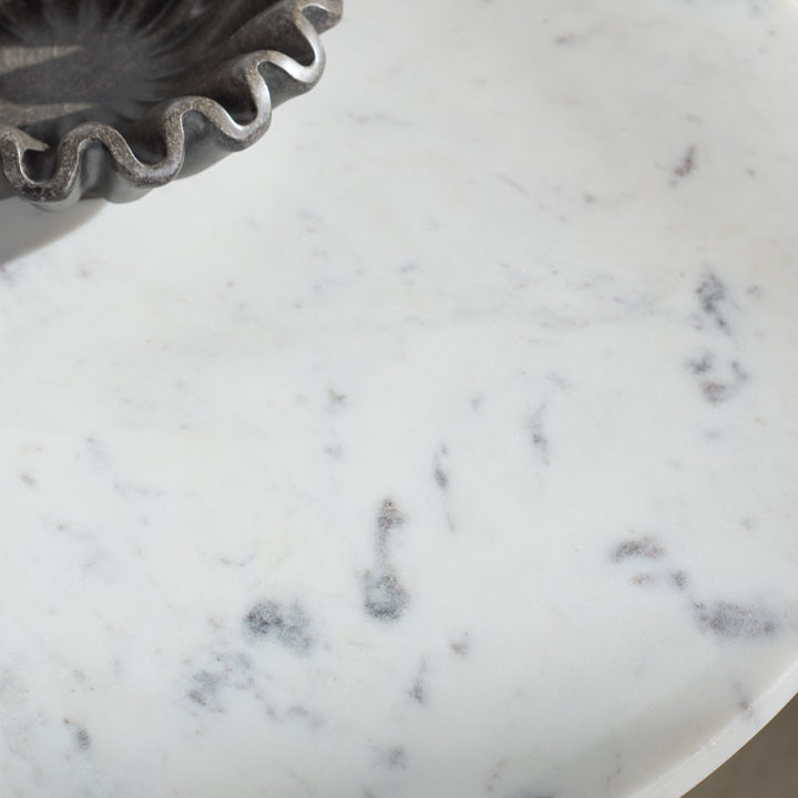 American Home Furniture Safavieh Couture Branxton Marble Top Accent Table