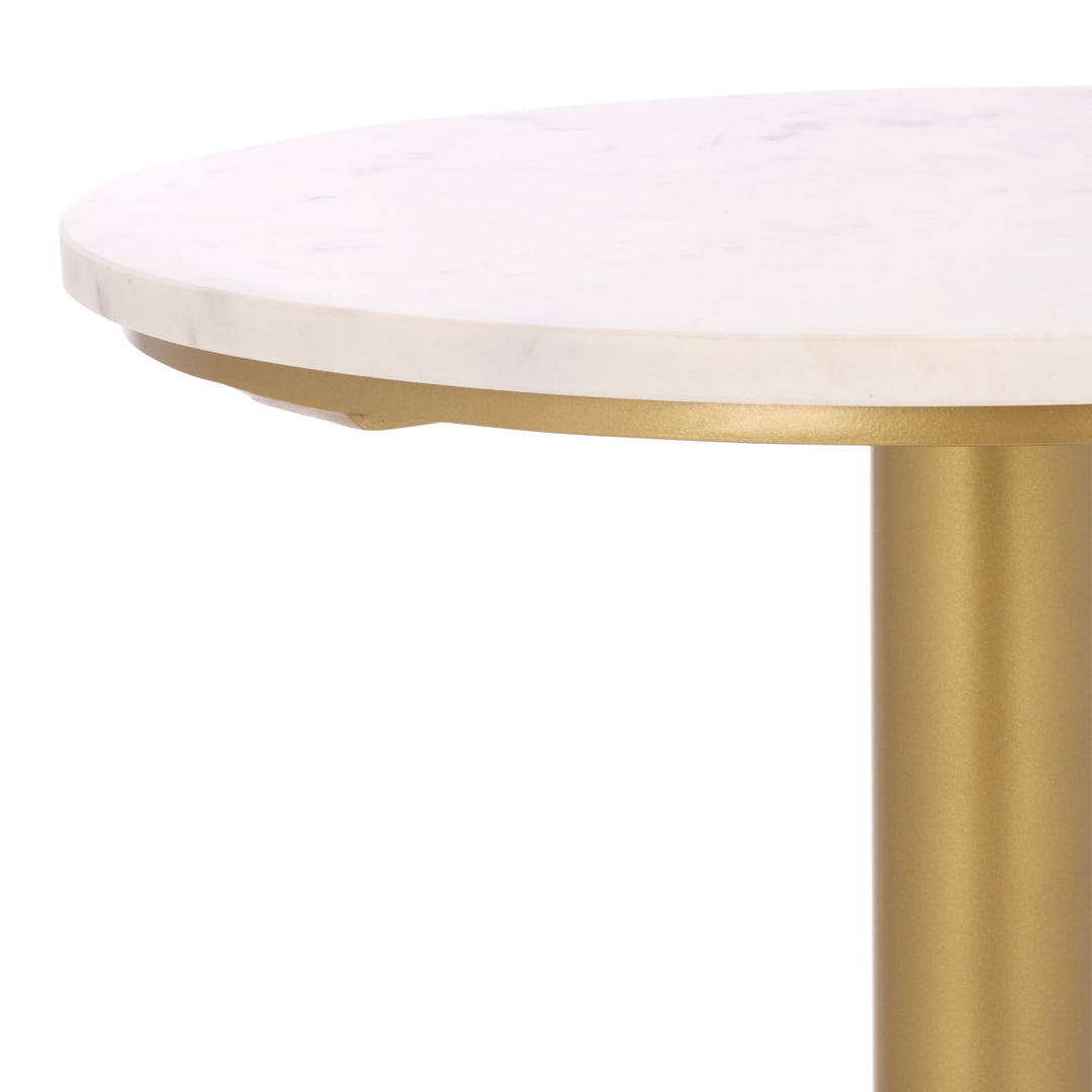 American Home Furniture Safavieh Couture Branxton Marble Top Accent Table