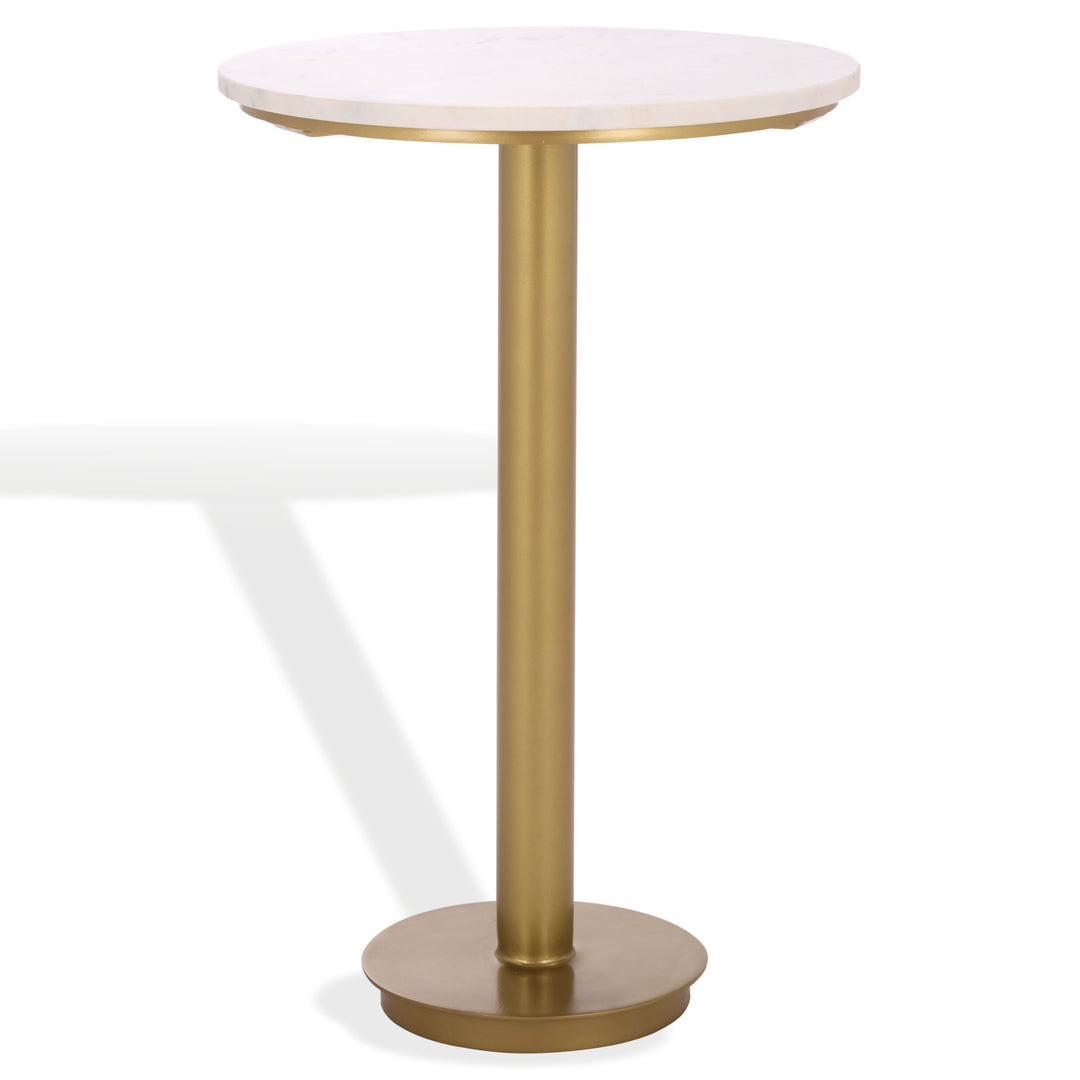American Home Furniture Safavieh Couture Branxton Marble Top Accent Table
