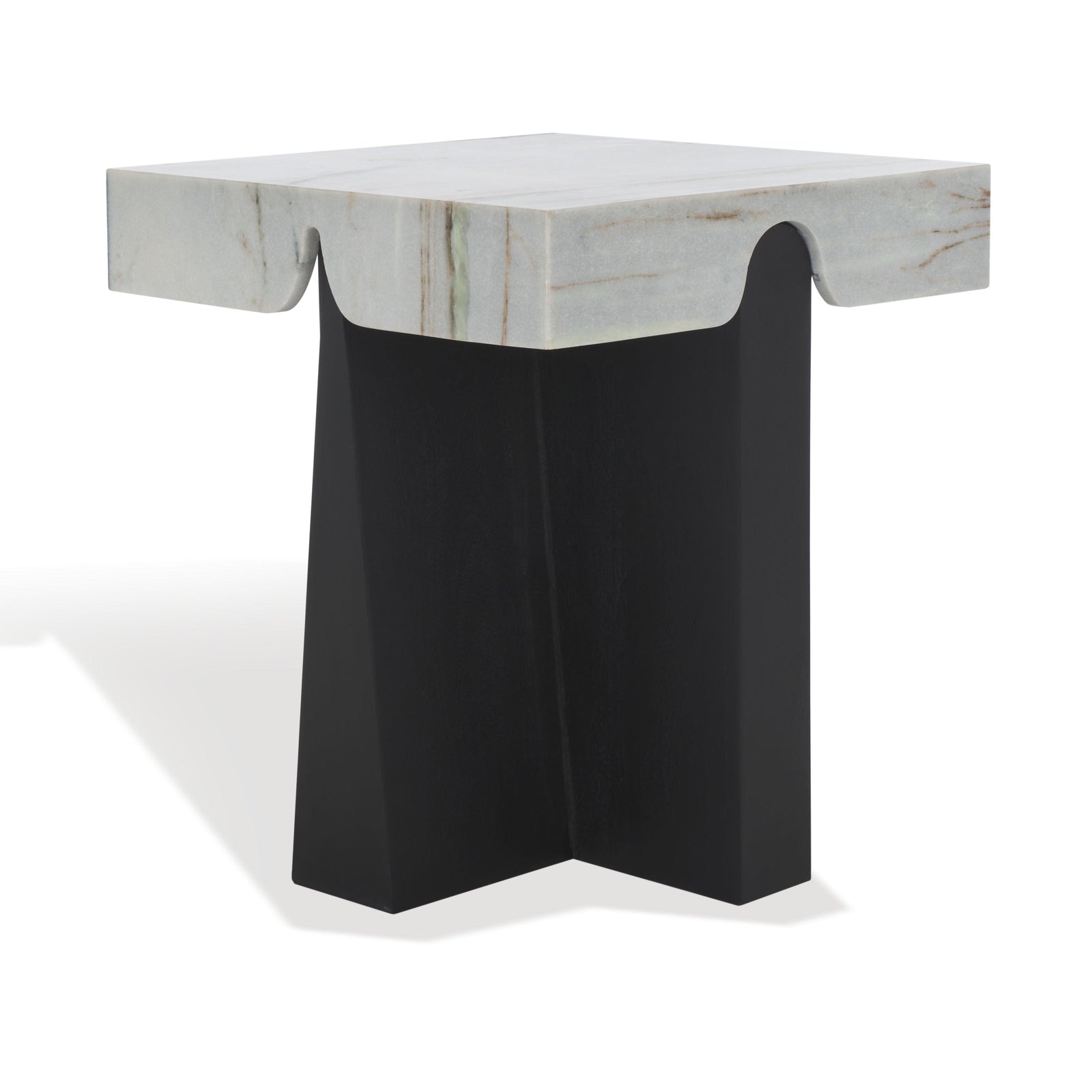 Safavieh Couture Roxandra Marble Top Accent Table ACCENT TABLES