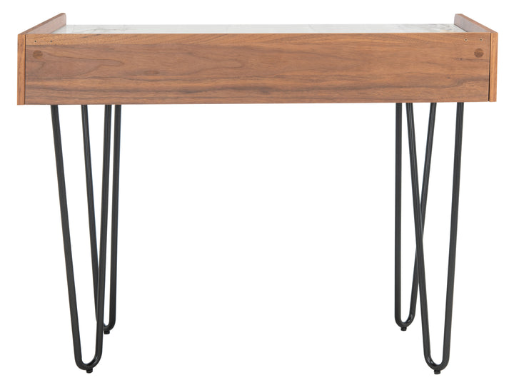 American Home Furniture Safavieh Couture Timothy Hairpin Legs Desk