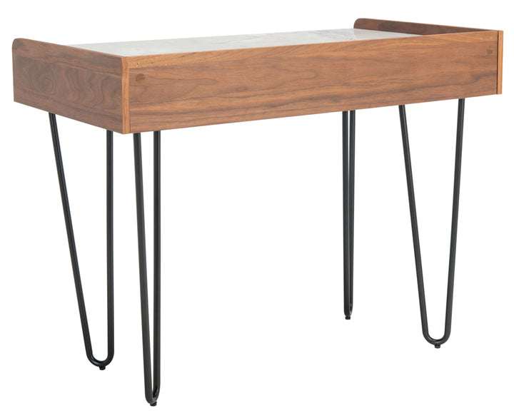 American Home Furniture Safavieh Couture Timothy Hairpin Legs Desk