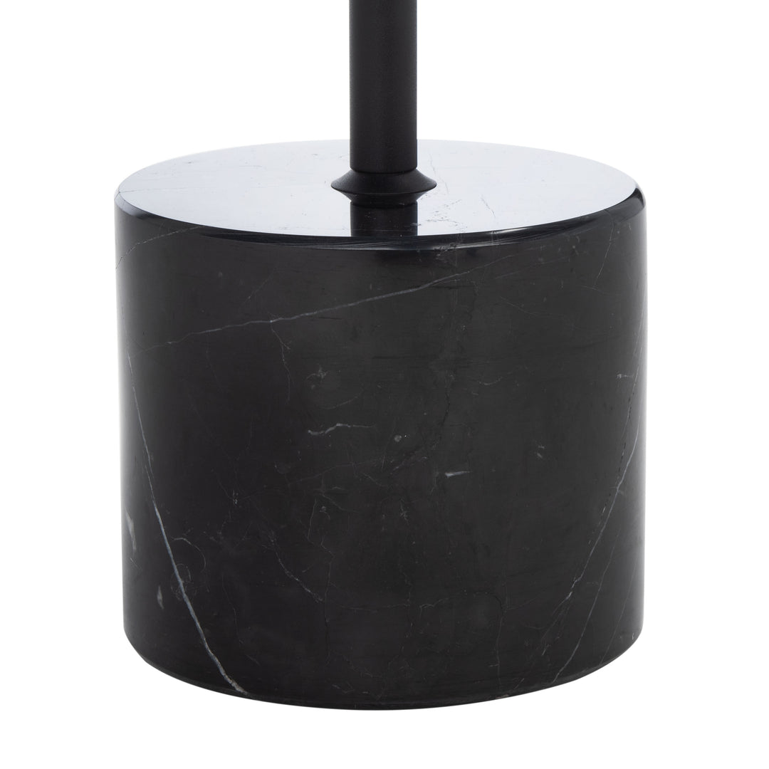 American Home Furniture Safavieh Couture Caryl Marble Base Round Side Table