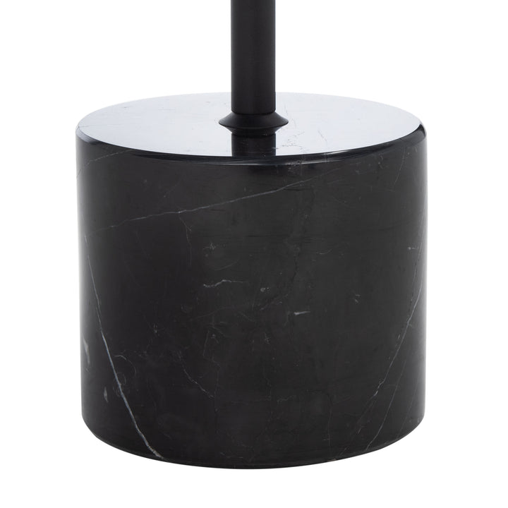 American Home Furniture Safavieh Couture Caryl Marble Base Round Side Table