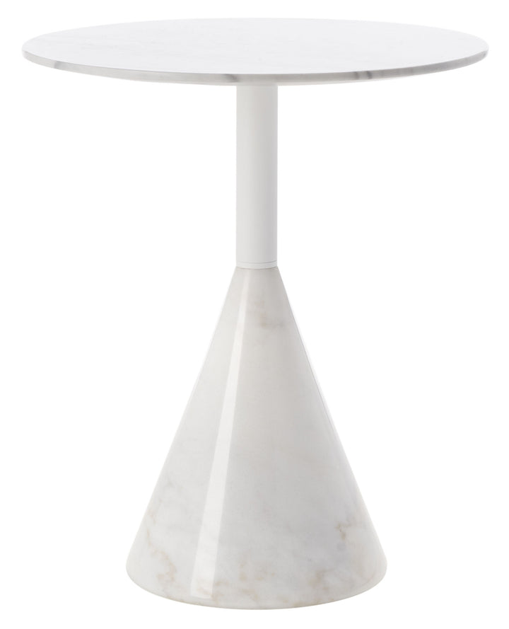 American Home Furniture Safavieh Couture Brandie Marble Side Table