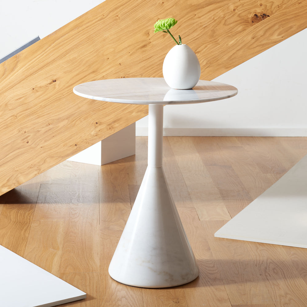 American Home Furniture Safavieh Couture Brandie Marble Side Table