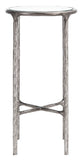 JESSA FORGED METAL TALL ROUND END TABLE