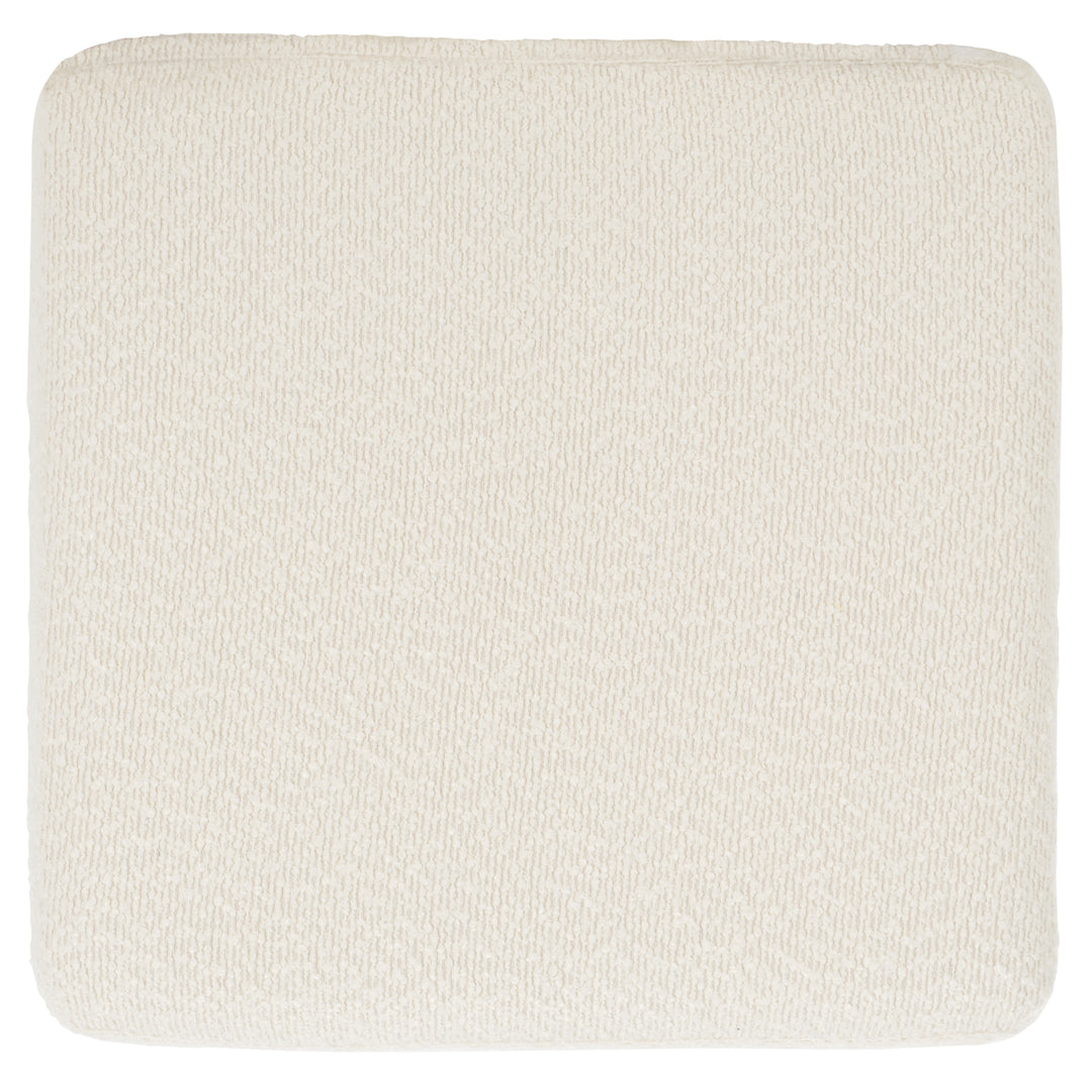 American Home Furniture Safavieh Couture Jessa Square Boucle Ottoman