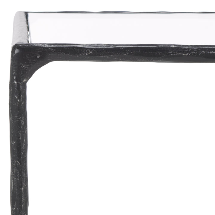 American Home Furniture Safavieh Couture Isabellina Metal And Glass Coffee Table